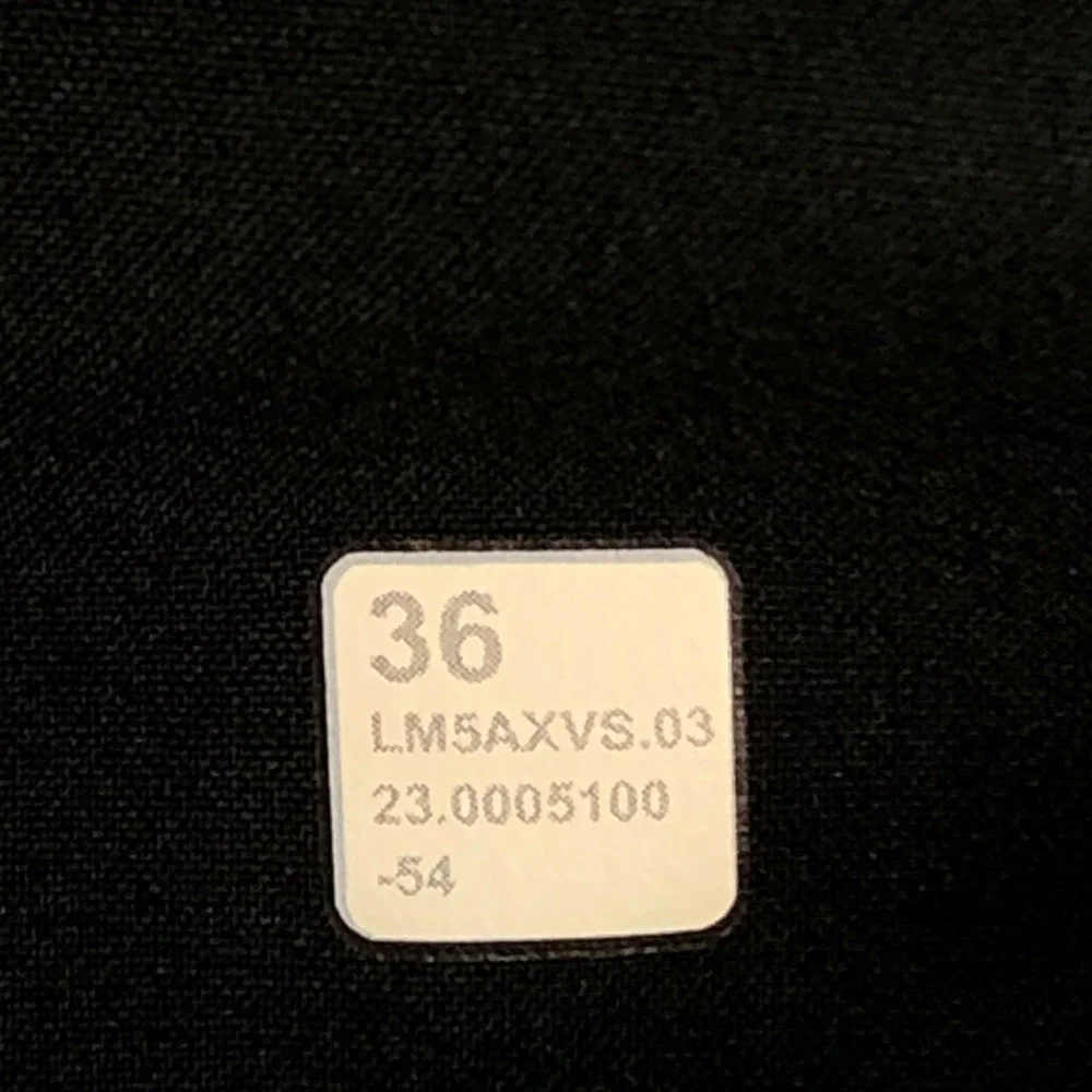 Lululemon Mens Commission Pant 36 Slim Fit Warpstreme Black Style LM5AXVS